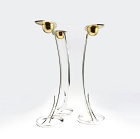 Sterling silver candlesticks